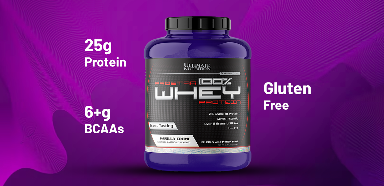 Benefits of Ultimate Nutrition Prostar 100% Whey Protein