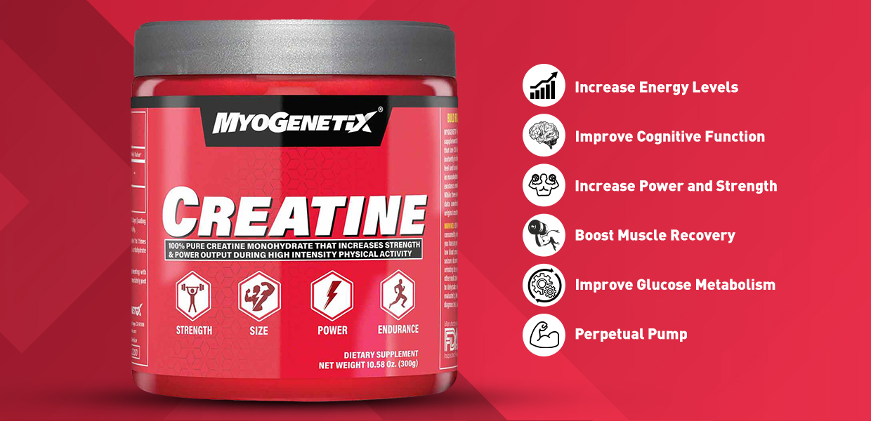 Benefit of Myogenetix Creatine