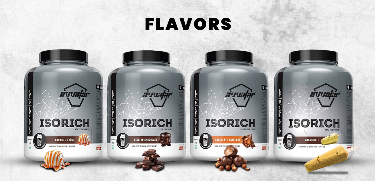 Available Flavors and sizes