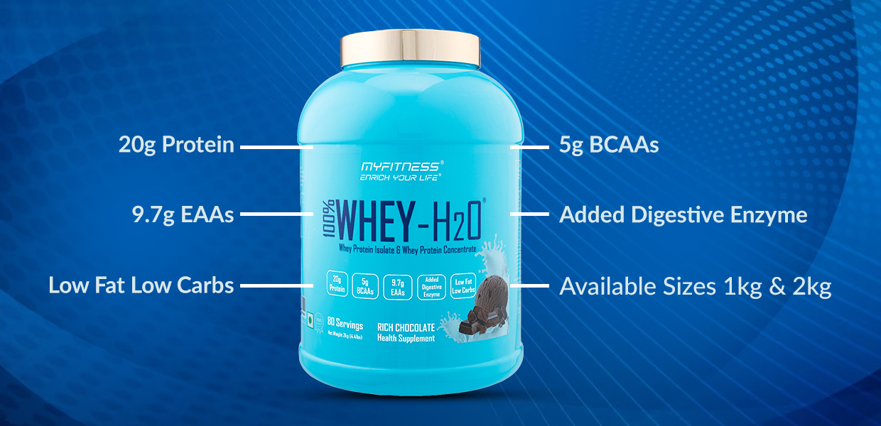 Benefits of MyFitness 100% Whey H2O