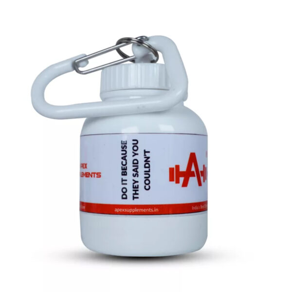Whey Protein Funnel and Container with Key-Chain
