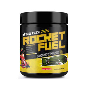 Big Flex Rocket Fuel Pre-Workout fruit cocktail